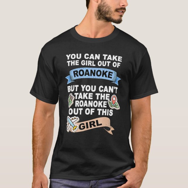 Girl from Roanoke City T-Shirt (Front)