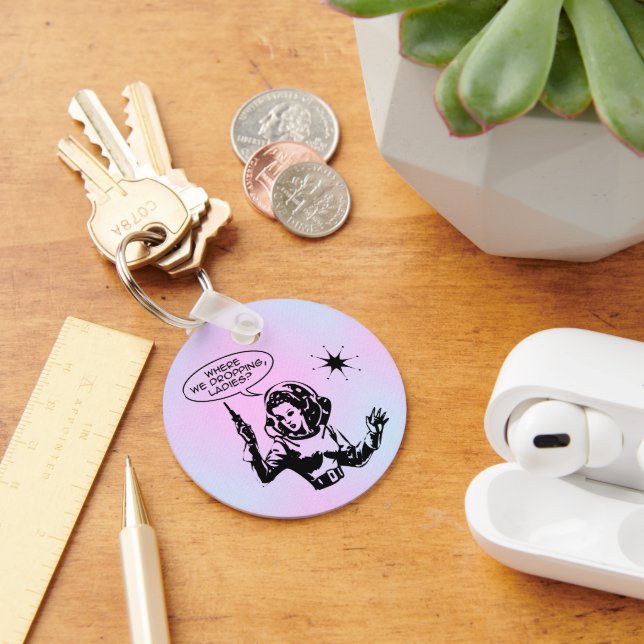 Girl Gamer  Keychain (Desk)