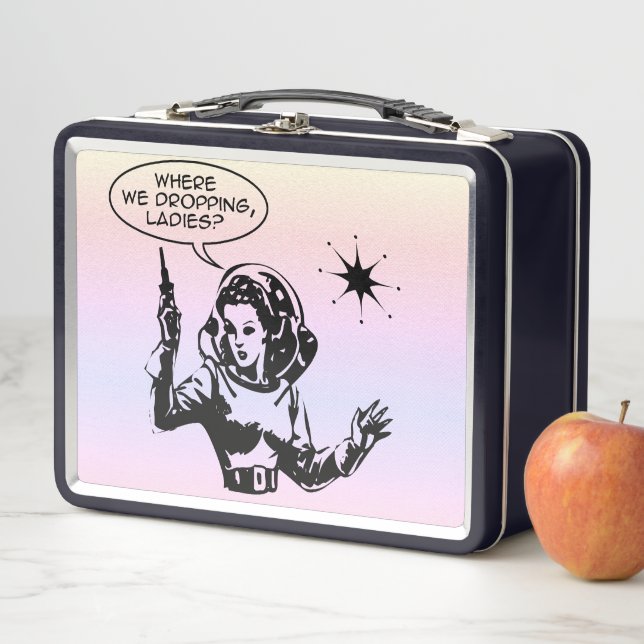 Girl Gamer  Metal Lunch Box (In Situ)