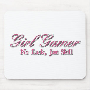Girl Gamer Mouse Pad