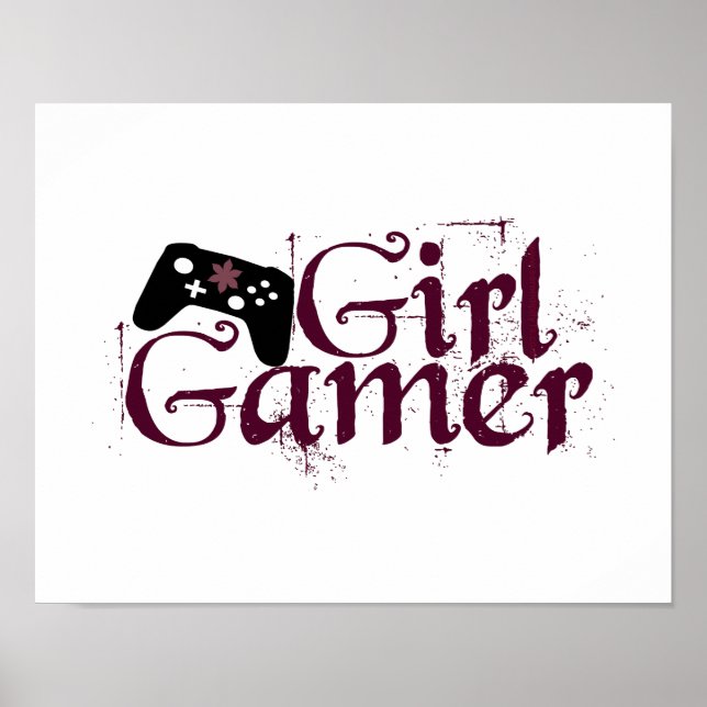 Girl Gamer Poster (Front)