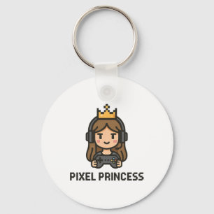 Girl Gamers Video Womens Gaming Stuff For Girls Ga Keychain