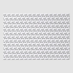 girl gang cute modern feminist girl power script  tissue paper