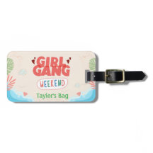 GIRL GANG LUGGAGE TAG (Personalized)