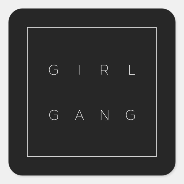 Girl Gang Sticker (Front)