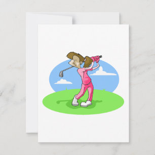 girl golfer