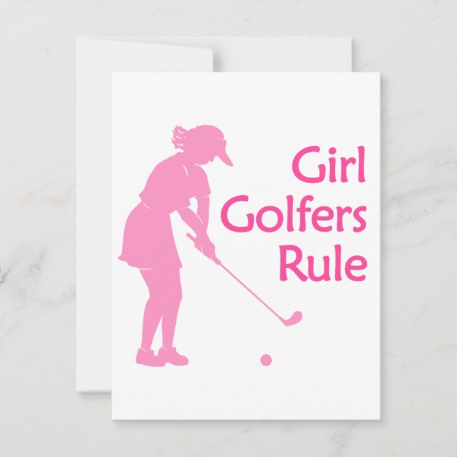 Girl Golfers Rule (Front)