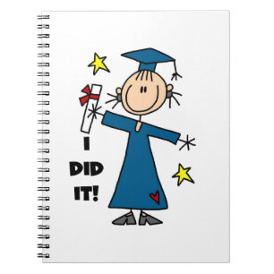 Girl Graduate Notebook