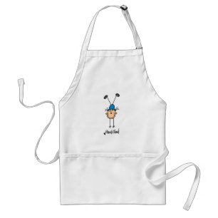 Girl Gymnast Handstands T-shirts and Gifts Standard Apron