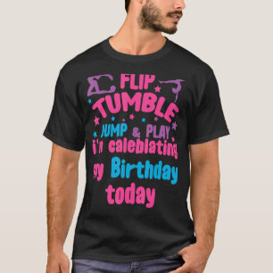Girl Gymnastics Sport Birthday Girls T-Shirt