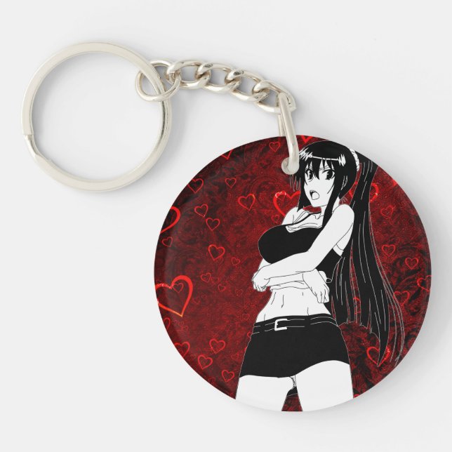 Girl Hearts Keychain (Devant)