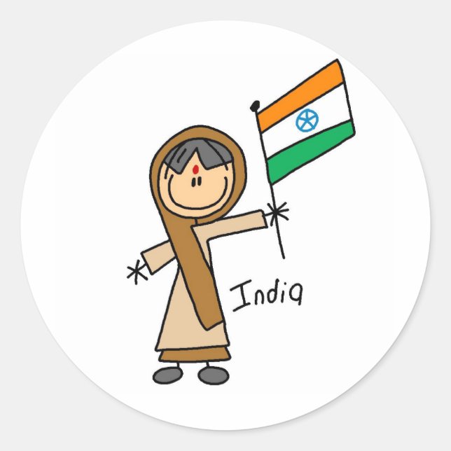 Girl I Ride  Classic Round Sticker (Front)