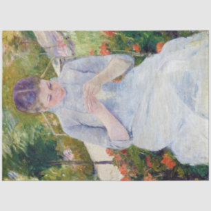 Girl in the Garden, Mary Cassatt Tissue Paper