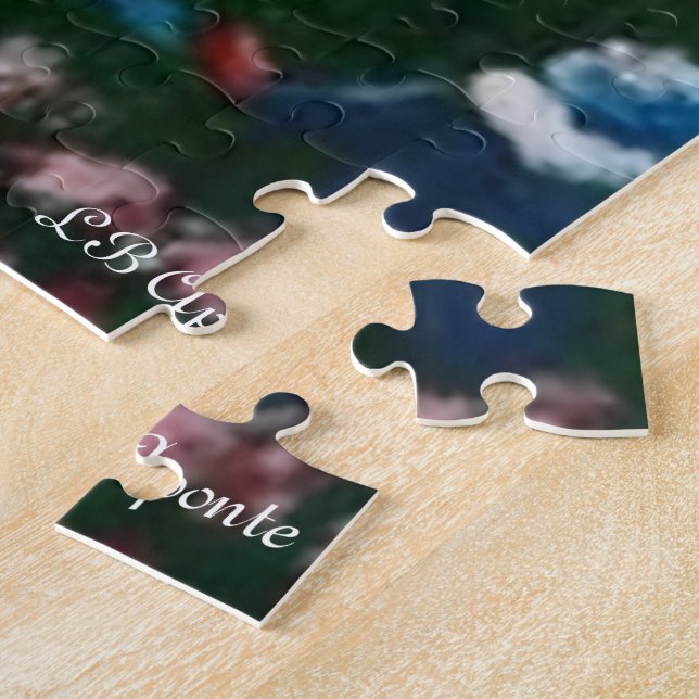 Girl in Woods jigsaw puzzle (Side)