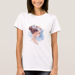 Girl in wreath T-Shirt