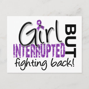 Girl Interrupted 2 Anorexia Postcard