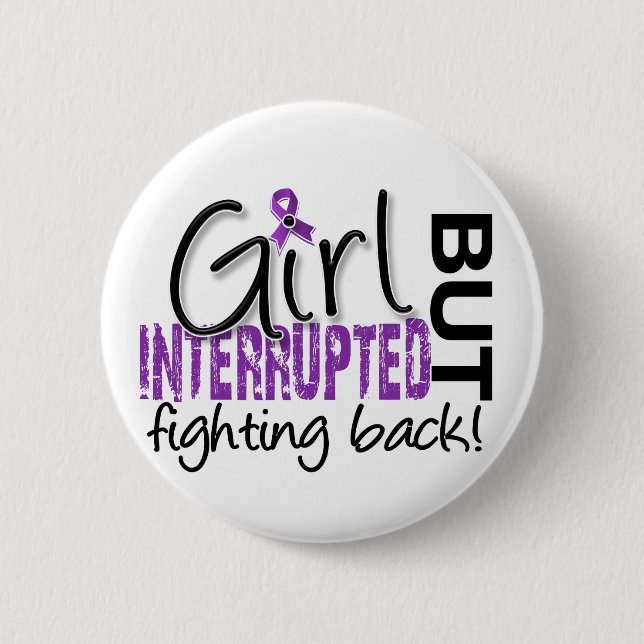 Girl Interrupted 2 Chiari Malformation Inch Round Button (Front)