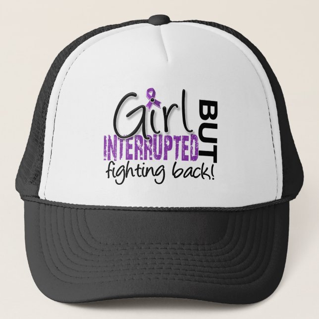 Girl Interrupted 2 Chiari Malformation Trucker Hat (Front)