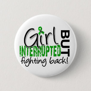 Girl Interrupted 2 Depression Inch Round Button
