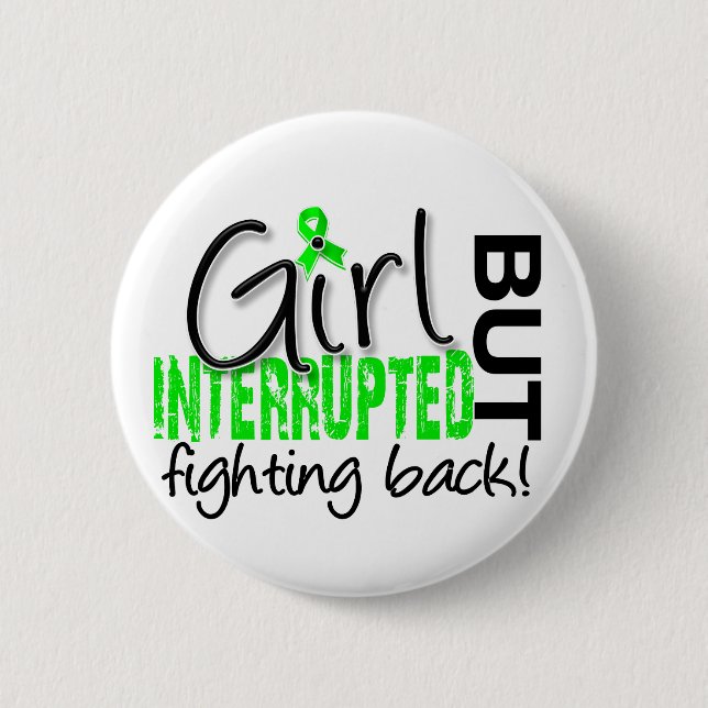 Girl Interrupted 2 Lyme Disease 2 Inch Round Button (Front)