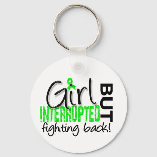 Girl Interrupted 2 Lyme Disease Keychain