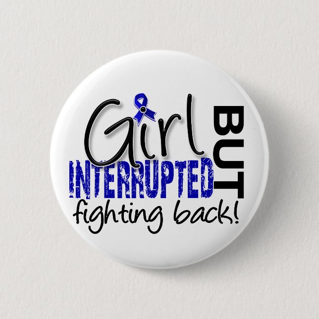 Girl Interrupted 2 Rheumatoid Arthritis 2 Inch Round Button (Front)