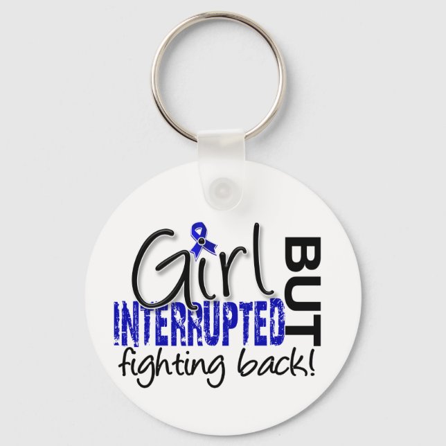 Girl Interrupted 2 Rheumatoid Arthritis Keychain (Front)