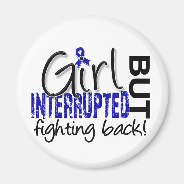 Girl Interrupted 2 Rheumatoid Arthritis Magnet (Front)