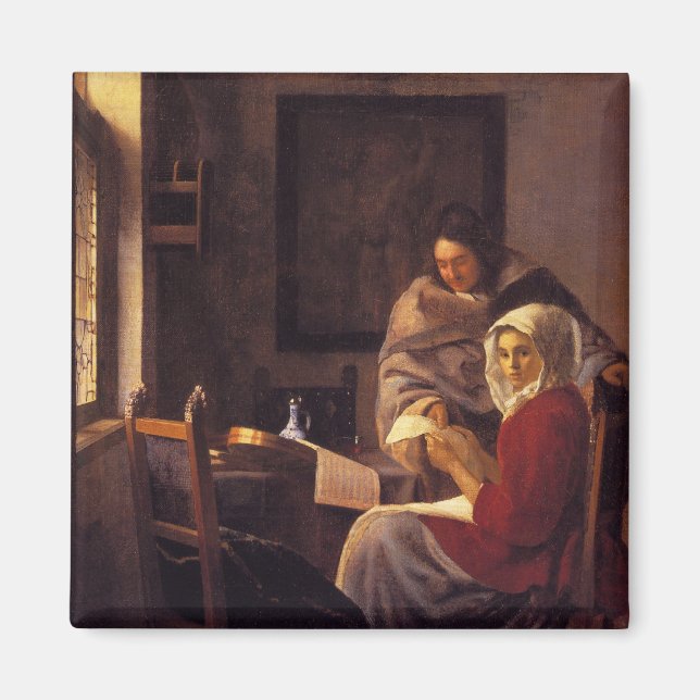 Girl Interrupted at Her Music Magnet (Front)