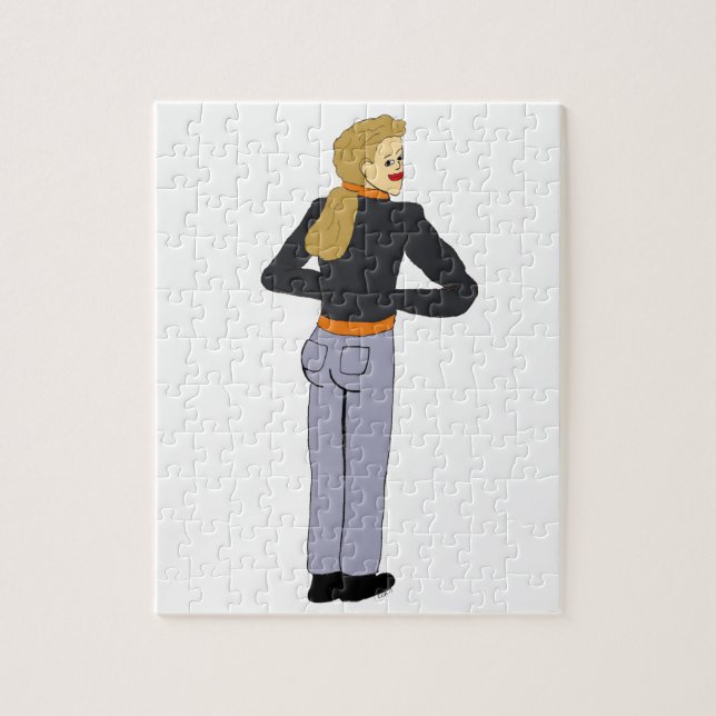 girl  jigsaw puzzle (Vertical)