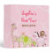 Girl Jungle Animal Baby Photo Album Scrapbook