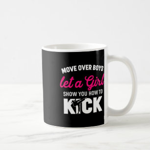 Girl Karate Funny Daughter Kick Boxer Gift Coffee Mug