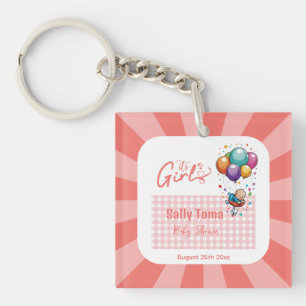 girl keychain