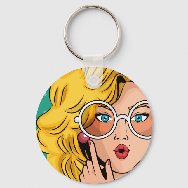 Girl Keychain (Front)
