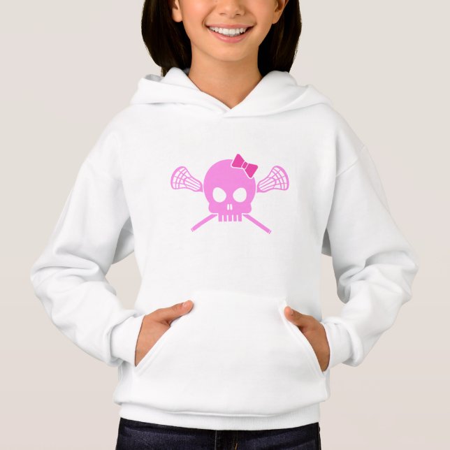 Girl Lacrosse Skull (Front)