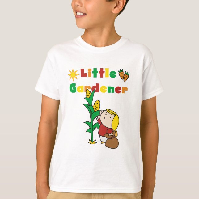Girl Little Gardener Tshirts and Gifts (Front)