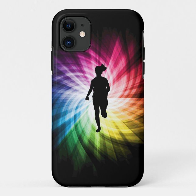 Girl Marathon Runner Case-Mate iPhone Case (Back)