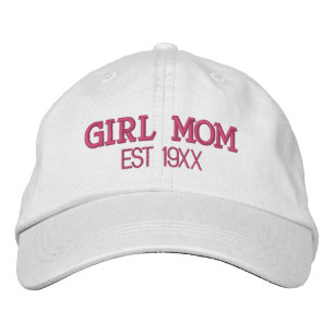 Girl Mom Personalized Mother's Day Gift Custom Embroidered Hat