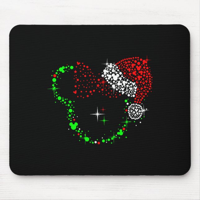 Girl Mouse Christmas Design  Pad (Front)