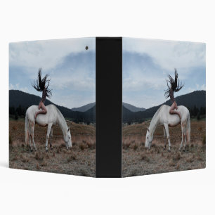 Girl on Horse Binder