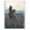 Girl on Horse Peaceful Sunset Notebook Journal