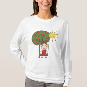 Girl on Swing  T-shirts and Gifts