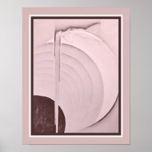Girl on the Moon- Major Felton Art Deco Poster