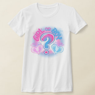 Girl or Boy Gender Reveal T-Shirt