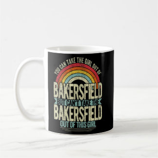 Girl Out Of Bakersfield California Hometown Home B Coffee Mug