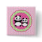 Girl Panda Bear Button