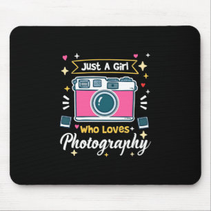 Girl Photography Mouse Pad