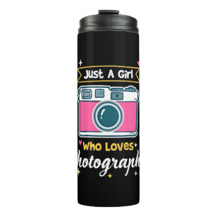 Girl Photography Thermal Tumbler