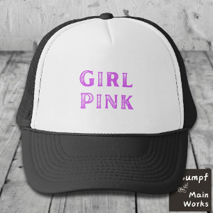 Girl Pink Trucker Hat