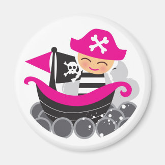 Girl Pirate Magnet